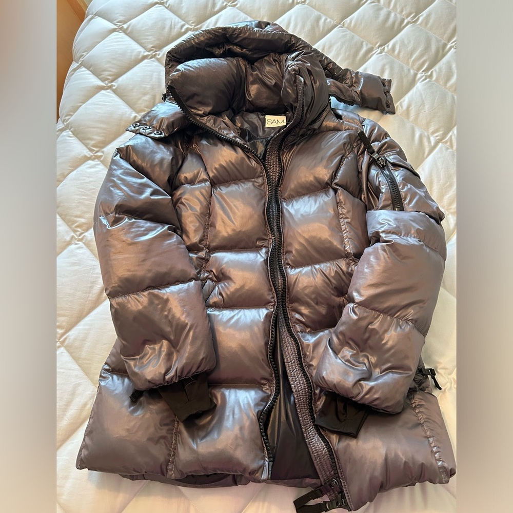 SAM New Soho Down Grey Coat